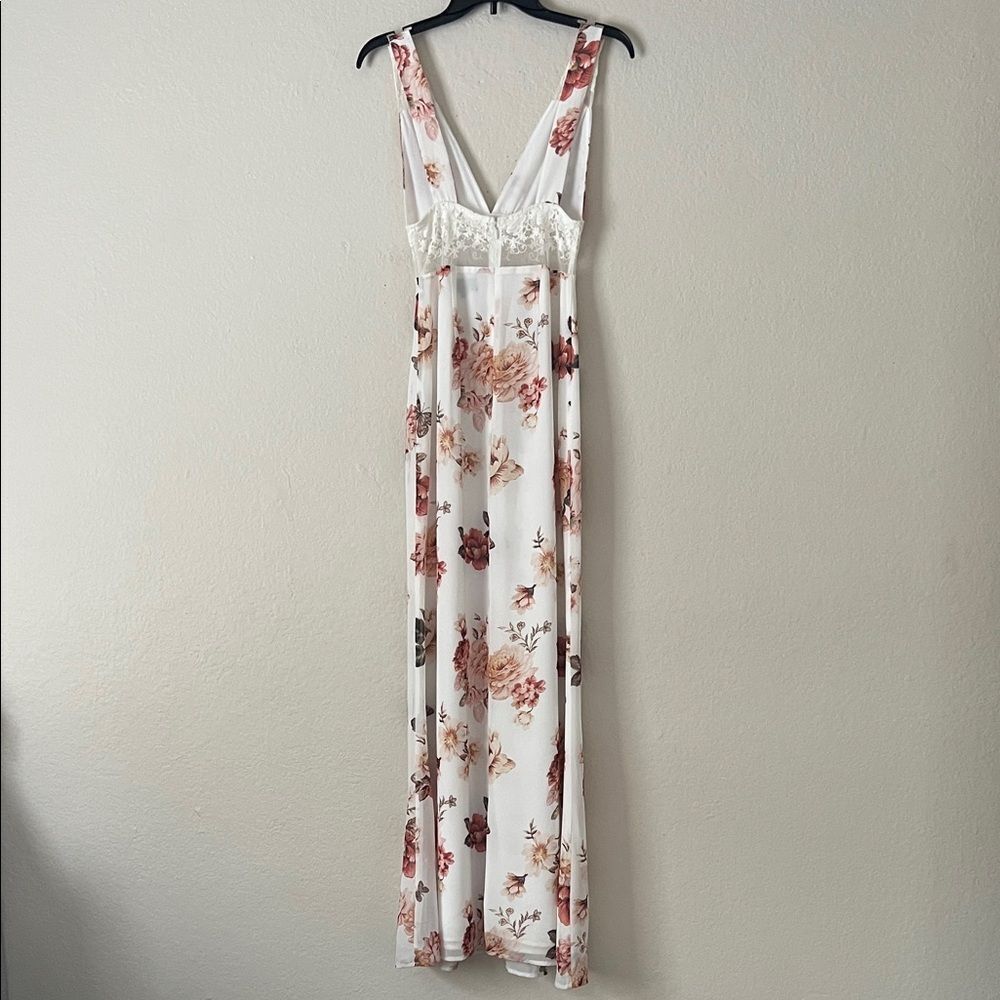 Like New! MAJORELLE Maggie Dress in White Zinnia Maxi in Size S - Picture 7 of 16